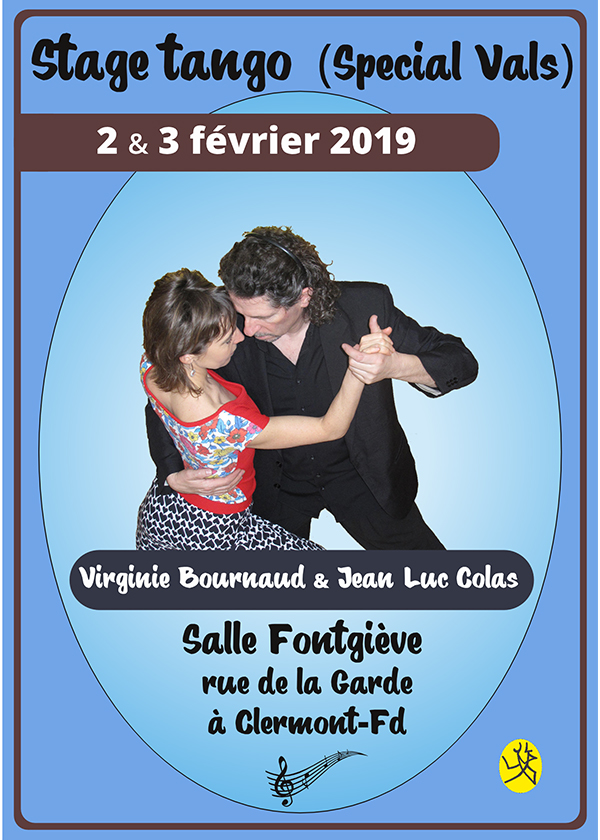 Stage Tango Jean-Luc COLAS - Clermont-Ferrand décembre 2018