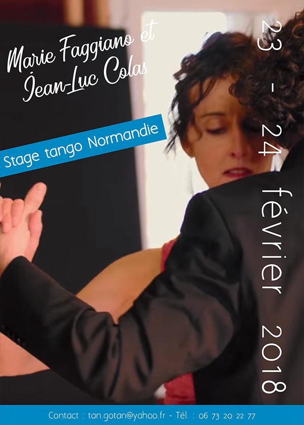 Stage Tango Jean-Luc COLAS - Normandie février 2019